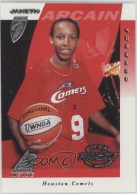 Janeth Arcain #38 1997 Pinnacle Inside WNBA