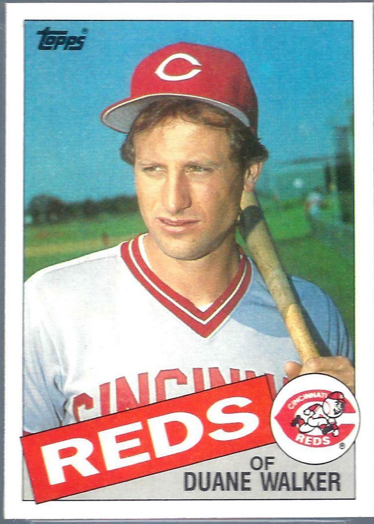 1985 Topps Duane Walker #441 card