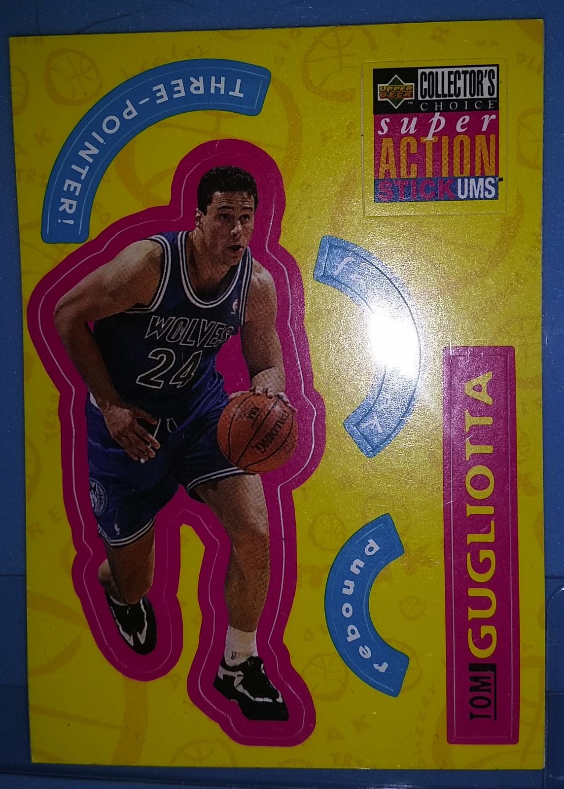 Tom Gugliotta ##16 Basketball Cards 1996 Upper Deck