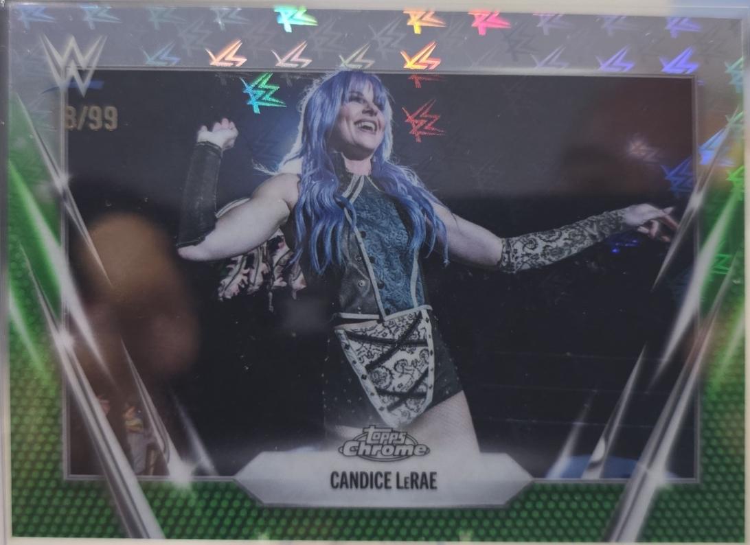 Candice LeRae [Logofractor Green] #90 Prices | 2026 Topps Chrome