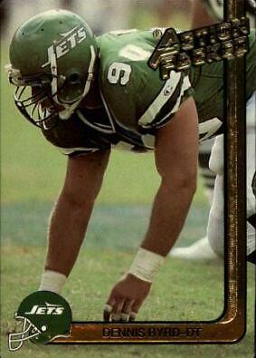 Dennis Byrd #192 1991 Action Packed Football