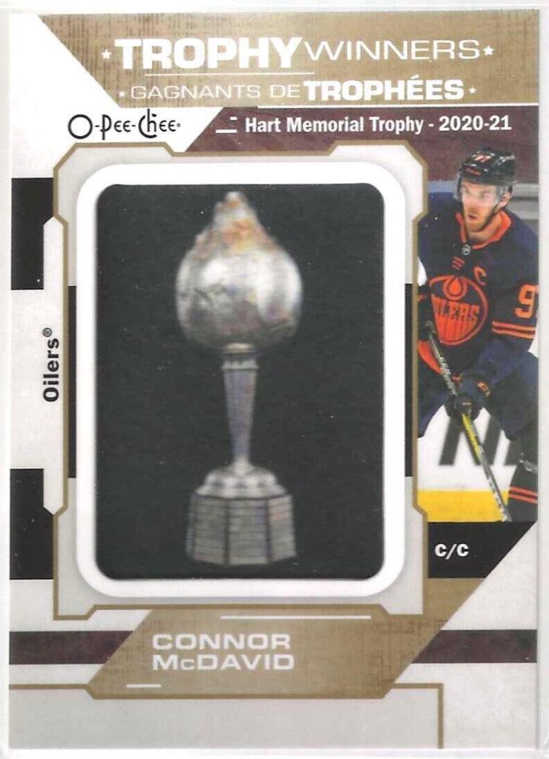Connor McDavid #P-65 Hockey Cards 2022 O Pee Chee Patches