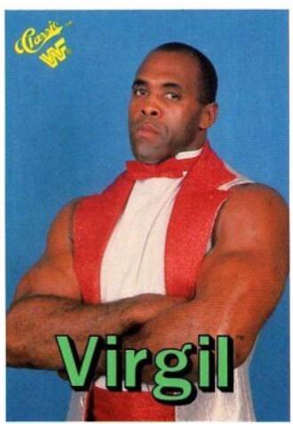 Virgil #34 Wrestling Cards 1990 Classic WWF