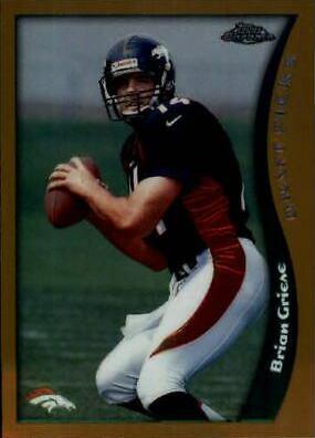 Brian Griese #133 Football Cards 1998 Topps Chrome