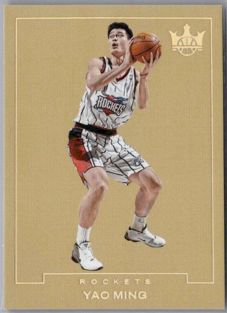 Yao Ming #24 Basketball Cards 2024 Panini Court Kings Blank Slate