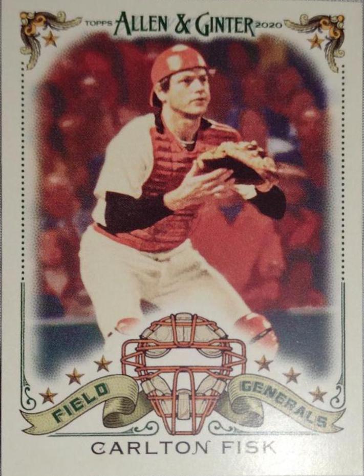 Carlton Fisk #FG-5 Baseball Cards 2020 Topps Allen & Ginter Field Generals