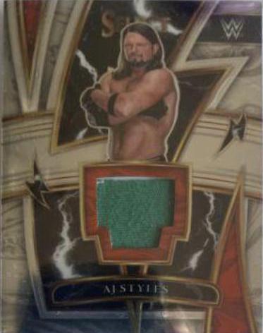AJ Styles #SP-AJS Wrestling Cards 2022 Panini Select WWE Sparks