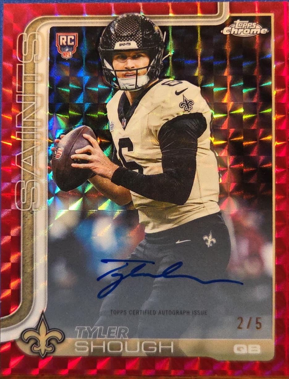 Tyler Shough [Red Geometric Refractor] #RA-TYS