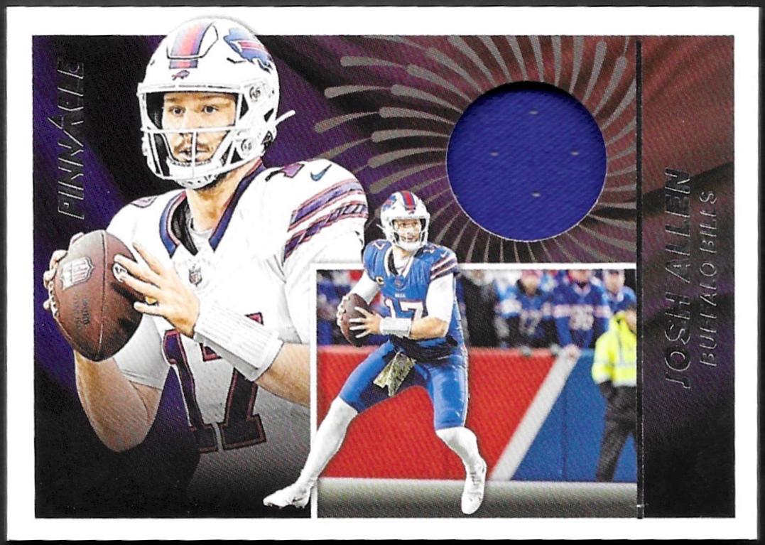 Josh Allen #PJ-JAN Football Cards 2024 Panini Encore Pinnacle Jersey