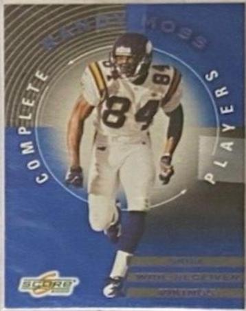 Randy Moss #CP7 Football Cards 2000 Panini Score Complete Players