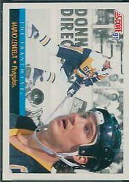 Mario Lemieux #365 Hockey Cards 1991 Score Canadian
