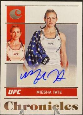 Miesha Tate #CS-MST Ufc Cards 2022 Panini Chronicles UFC Signatures