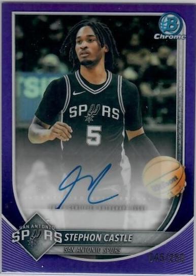Stephon Castle [Purple Refractor] #BCA-SC