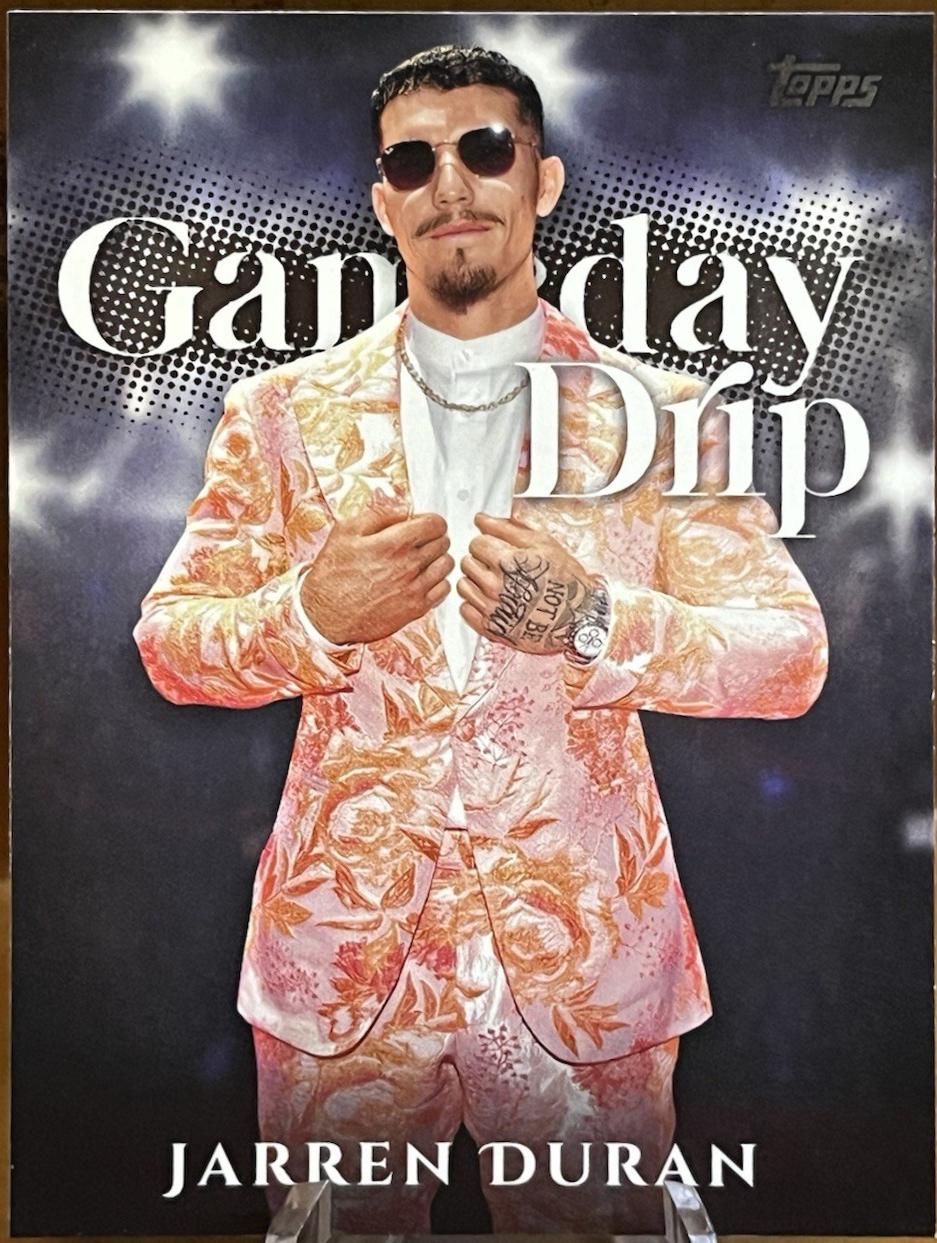 Jarren Duran #GD-12 Baseball Cards 2025 Topps Celebration Mega Box Gameday Drip
