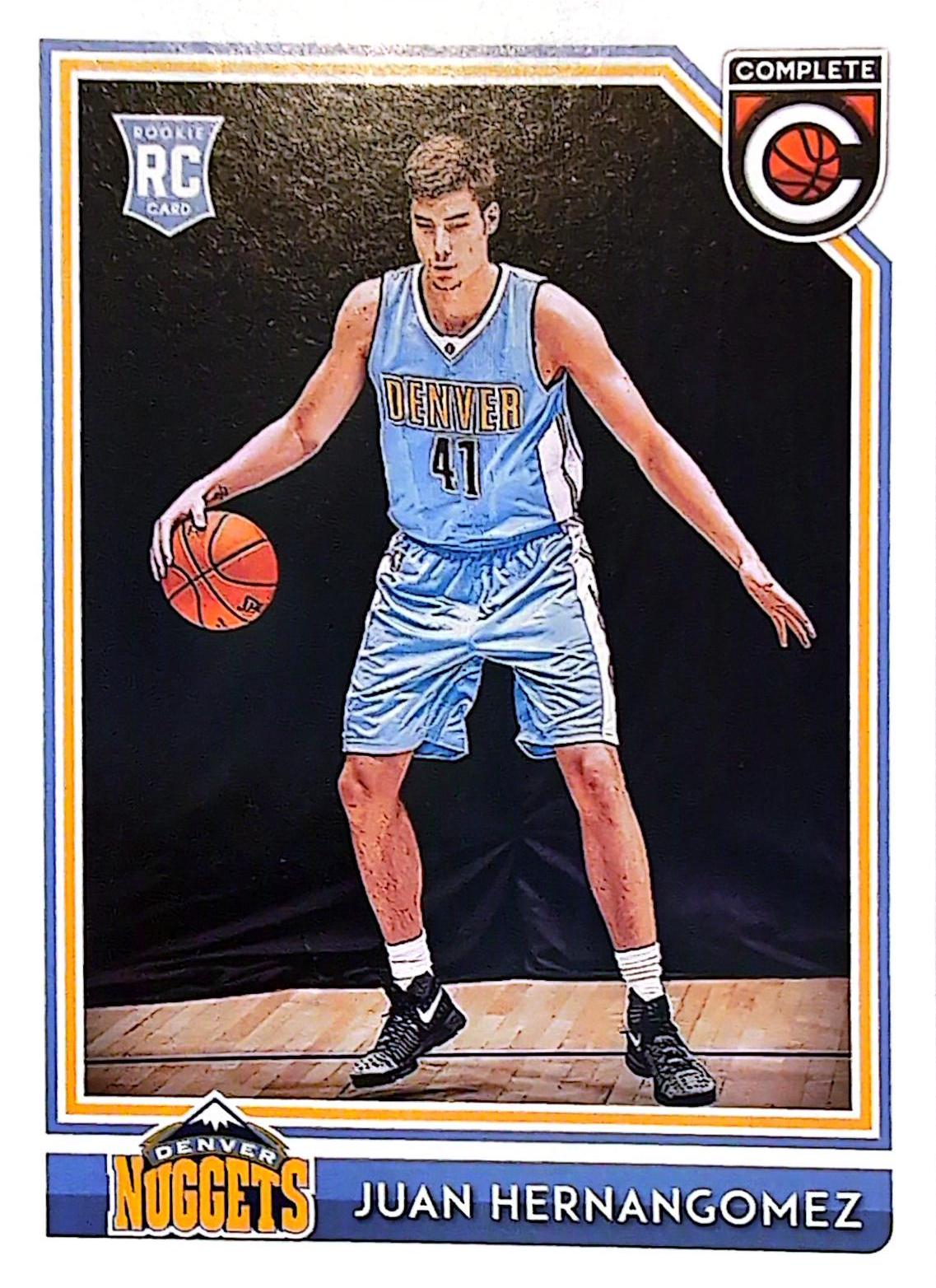 Juan Hernangomez #228 Basketball Cards 2016 Panini Complete