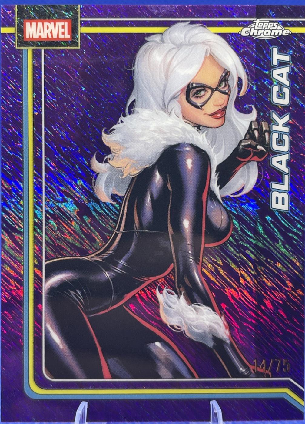 Black Cat Purple Shimmer Refractor