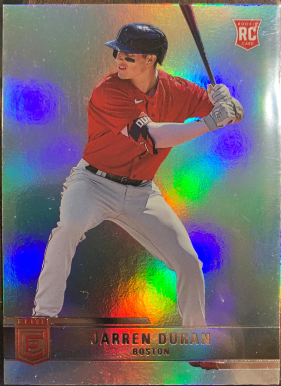 Jarren Duran #3 Baseball Cards 2022 Panini Chronicles Elite