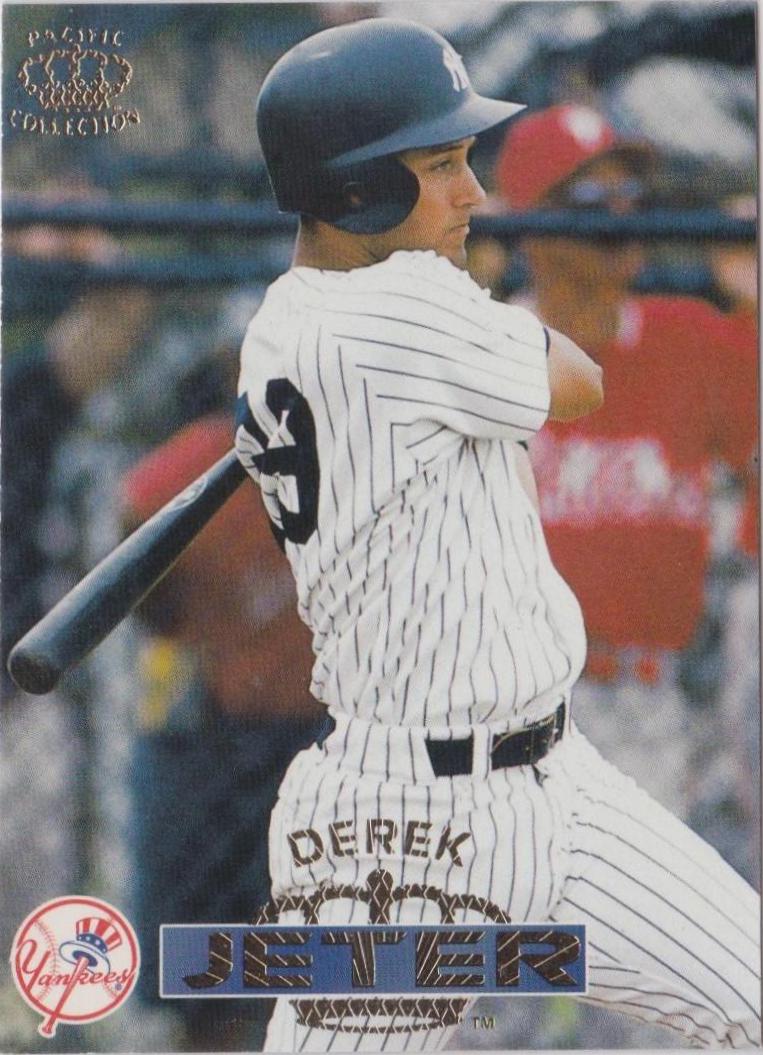 Derek Jeter #383 Baseball Cards 1996 Pacific Crown Collection Estrellas Latinas