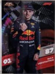 Max Verstappen Racing Cards 2021 Topps Turbo Attax Formula 1 Fire