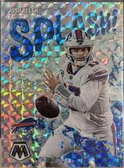 Josh Allen #SS-JA Football Cards 2023 Panini Mosaic Splash Prices