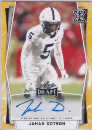 Jahan Dotson [Gold] #BA-JD2
