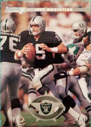 Jeff Hostetler #13 Football Cards 1996 Panini Donruss