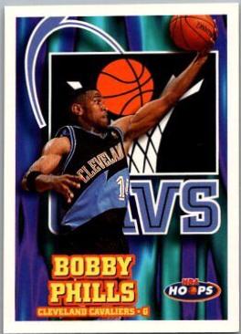 Bobby Phills #34 Basketball Cards 1997 Hoops