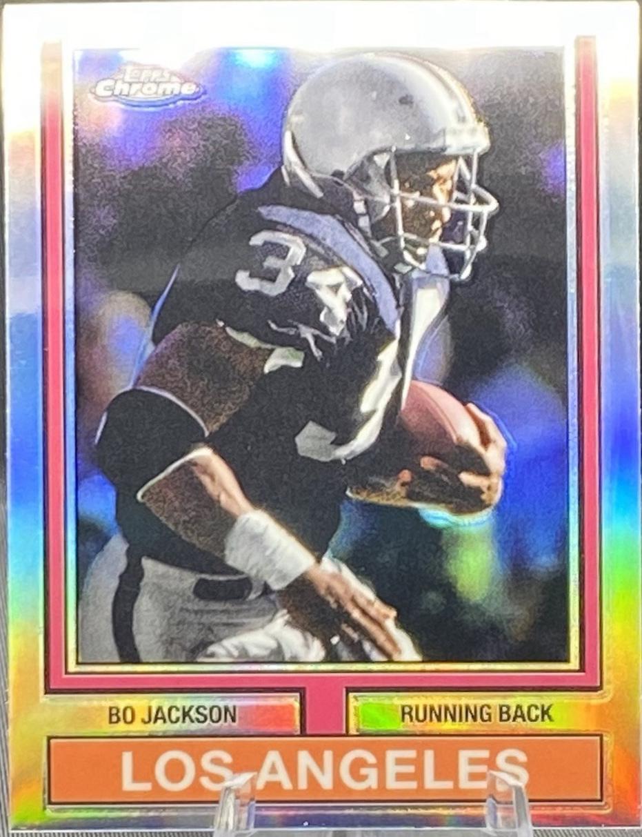 Bo Jackson #74TF-21 Football Cards 2024 Topps Chrome 1974
