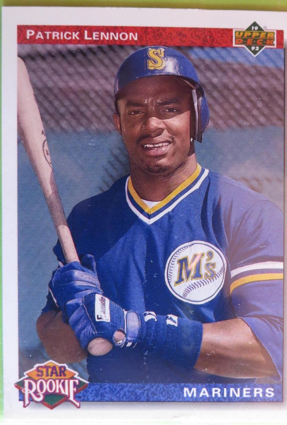 Patrick Lennon #13 Baseball Cards 1992 Upper Deck
