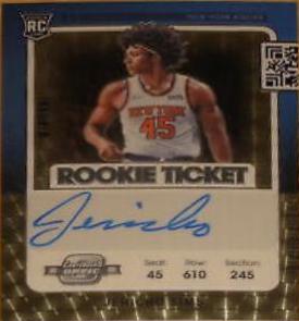Jericho Sims [Variation Autograph Gold] #133