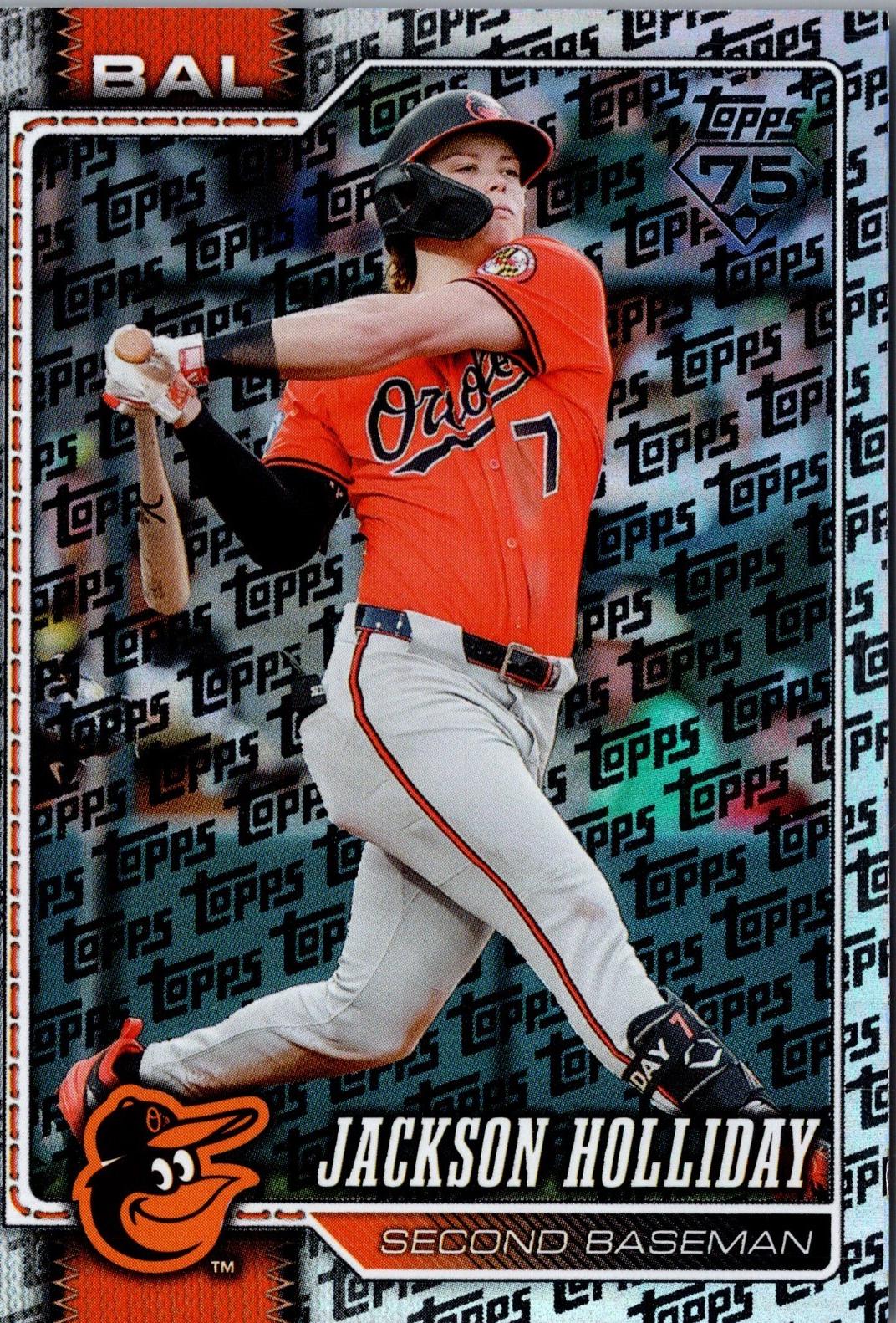 Jackson Holliday [75 Years] #92 Prices | 2026 Topps | Baseball Cards