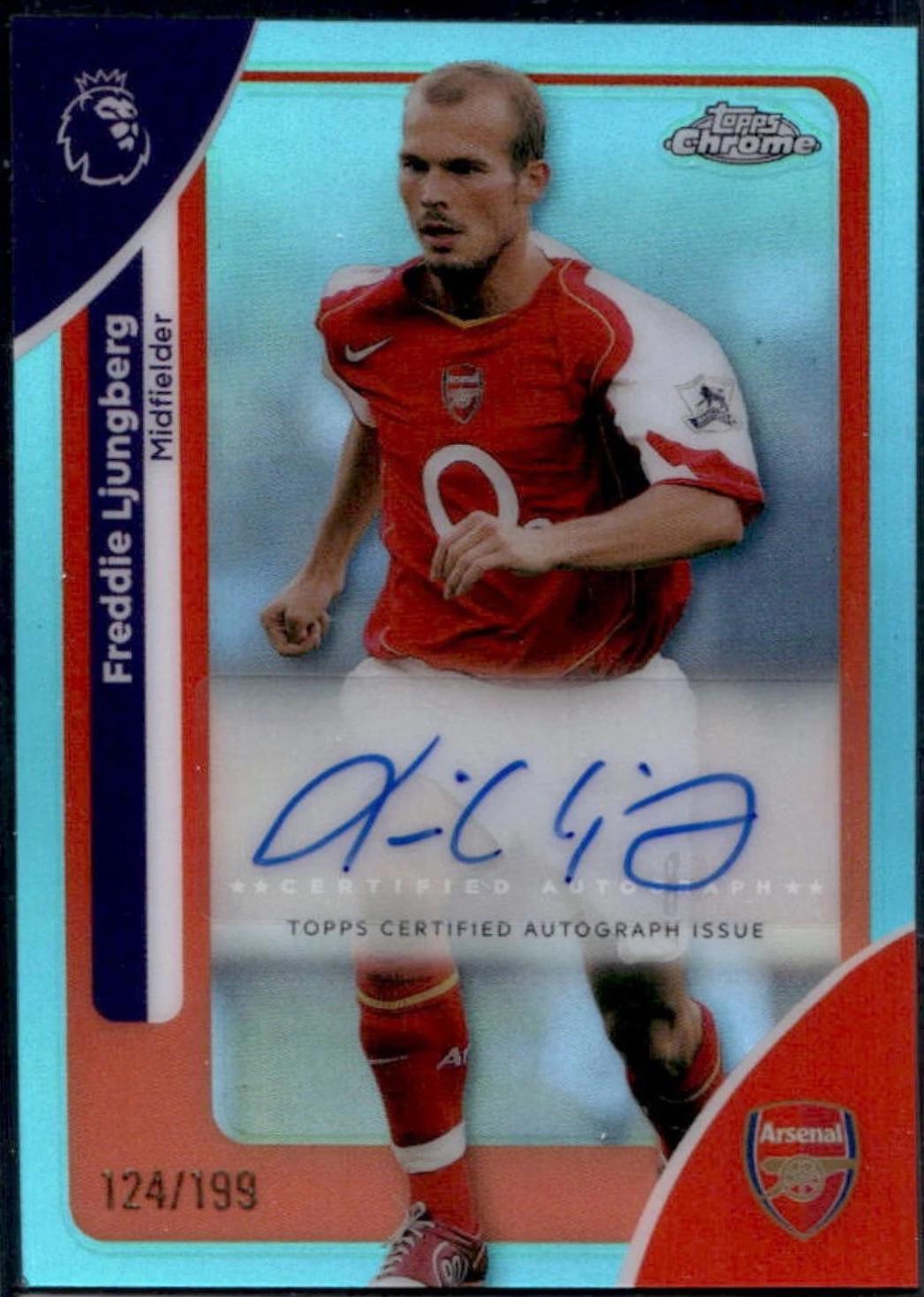 Freddie Ljungberg [Aqua Refractor] #CA-LJ
