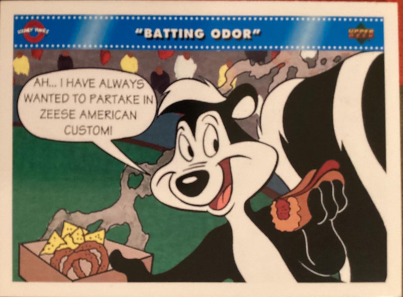 Batting Odor #12 Baseball Cards 1992 Upper Deck Comic Ball