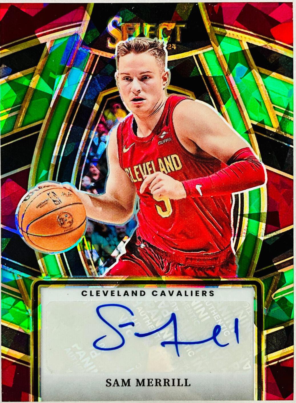 Sam Merrill [White Cracked Ice Prizm] #SSS-SCC