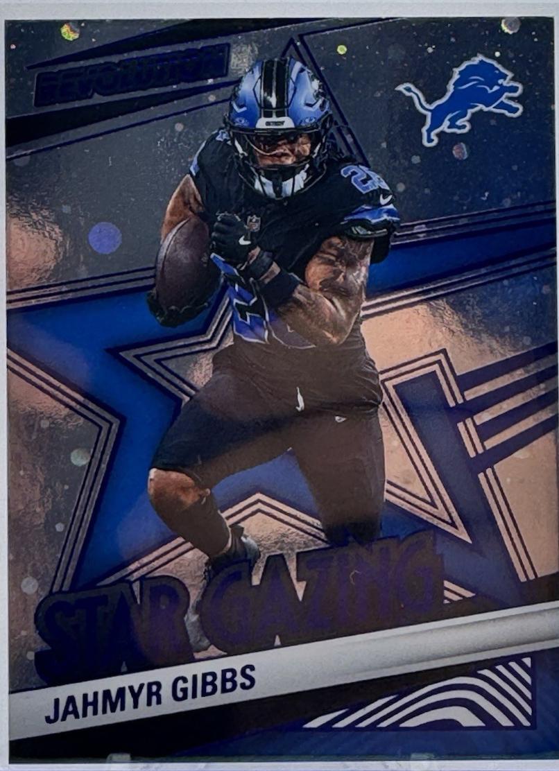 Jahmyr Gibbs [Blue Cosmo] #10