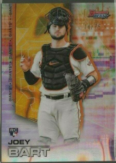 Joey Bart [Gold Lava Refractor] #80