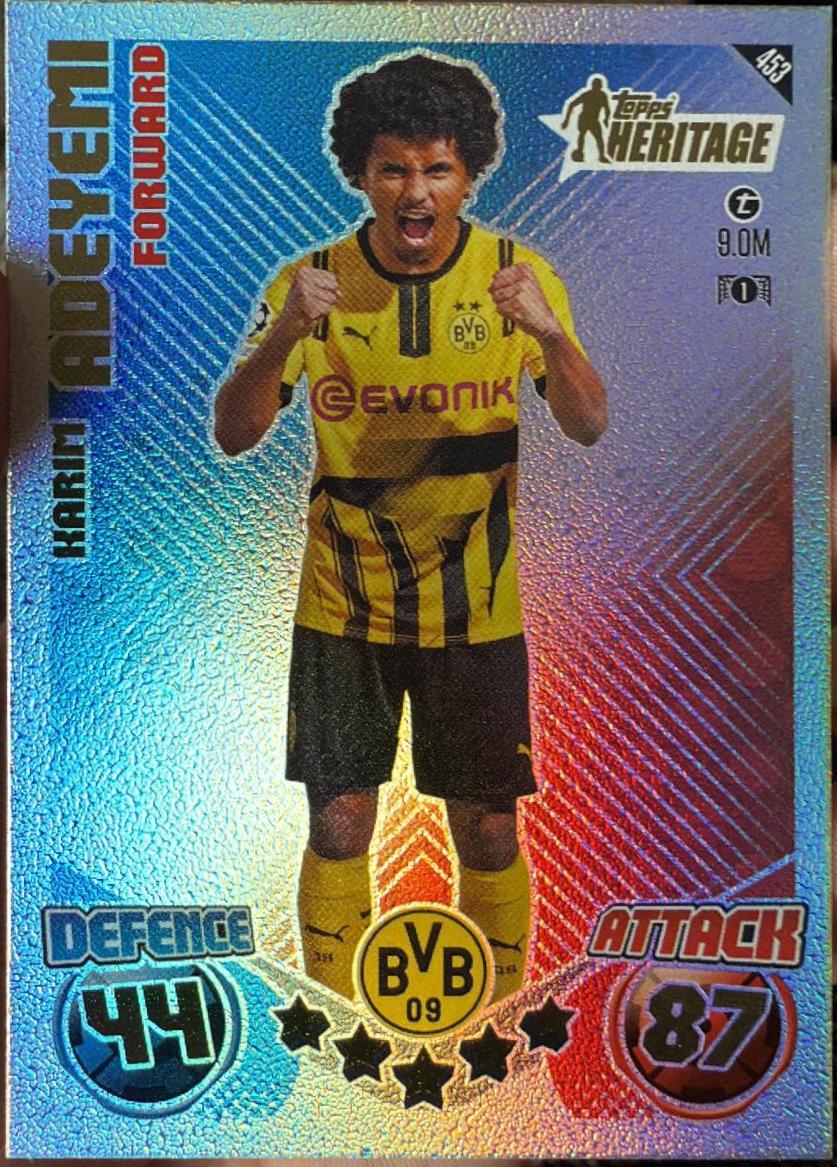 Karim Adeyemi #453 2024 Topps Match Attax UEFA