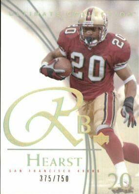 Garrison Hearst #20 2003 Ultimate Collection Football