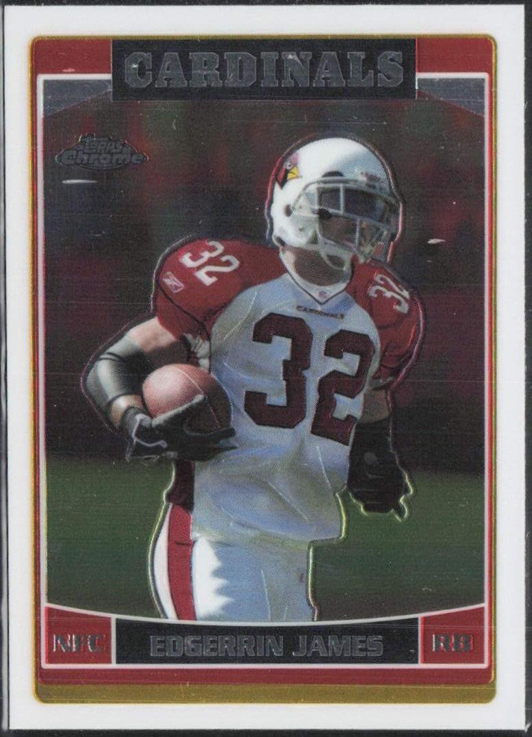 Edgerrin James #160 2006 Topps Chrome Football