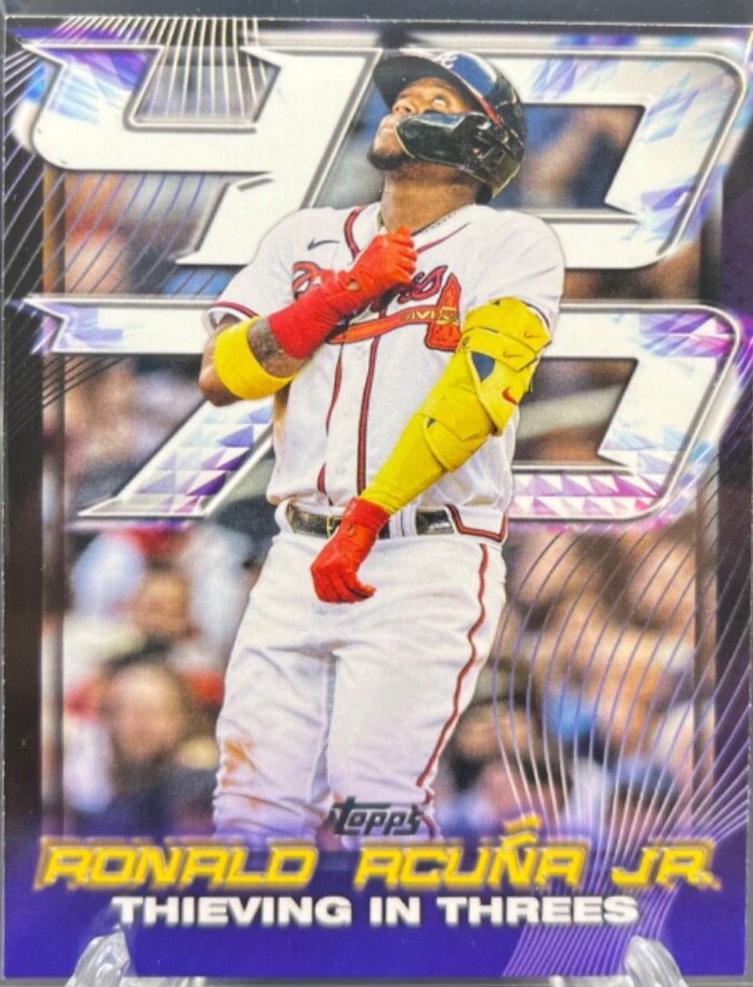 Ronald Acuna Jr. #RAJ-8 Baseball Cards 2024 Topps 40-70