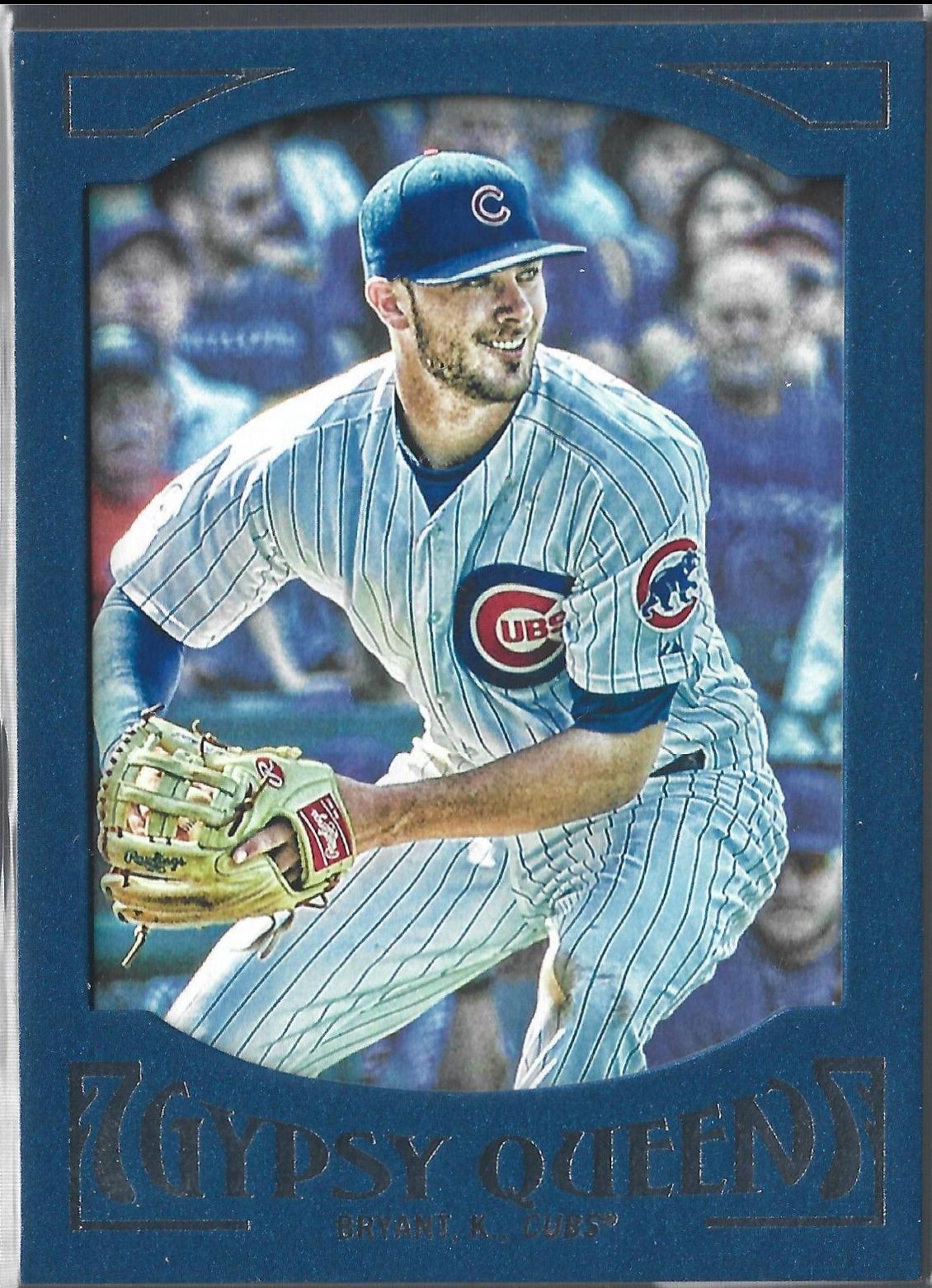 Kris Bryant [White Jersey Framed Blue] #79