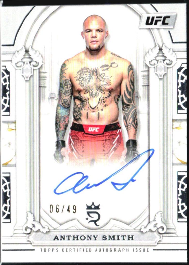 Anthony Smith #II-AS Ufc Cards 2024 Topps Royalty UFC Imperial Ink