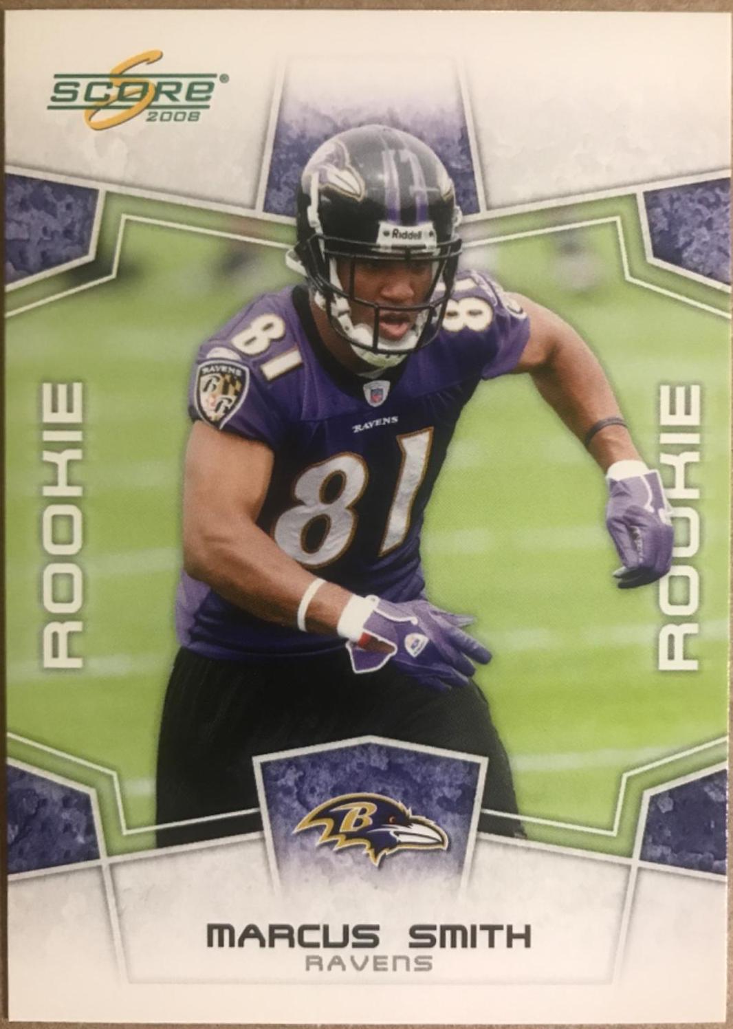 Marcus Smith #398 Football Cards 2008 Panini Score