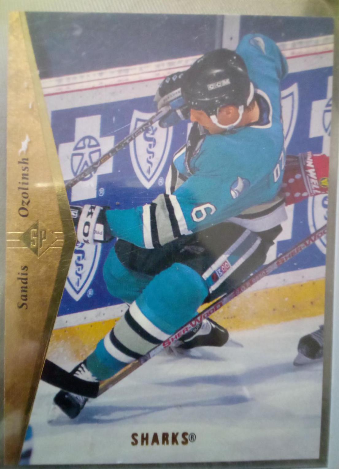 Sandis Ozolinsh #9 Hockey Cards 1995 Collector's Choice