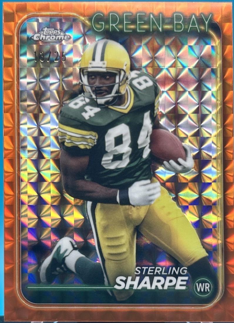 Sterling Sharpe [Orange Geometric] #73