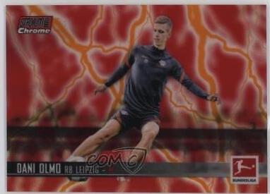 Dani Olmo #62 2021 Stadium Club Chrome Bundesliga Soccer