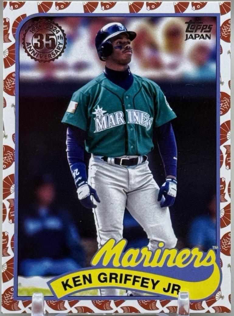 Ken Griffey Jr. #89J-49 2024 Topps Japan Edition 1989 Baseball