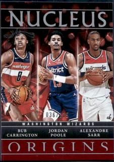 Alexandre Sarr / Bub Carrington / Jordan Poole