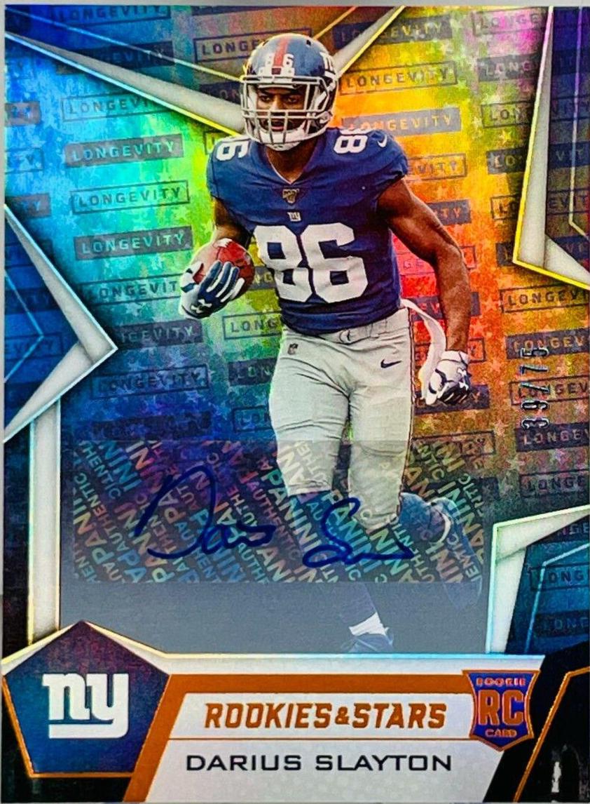 Darius Slayton [Longevity Signature Orange] #133