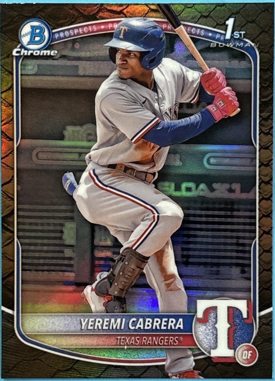 2025 Yeremi Cabrera [Reptilian] #BCP-146